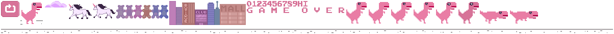 Dino Chrome Online Game Sprite 1