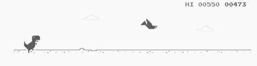 chrome dino online game